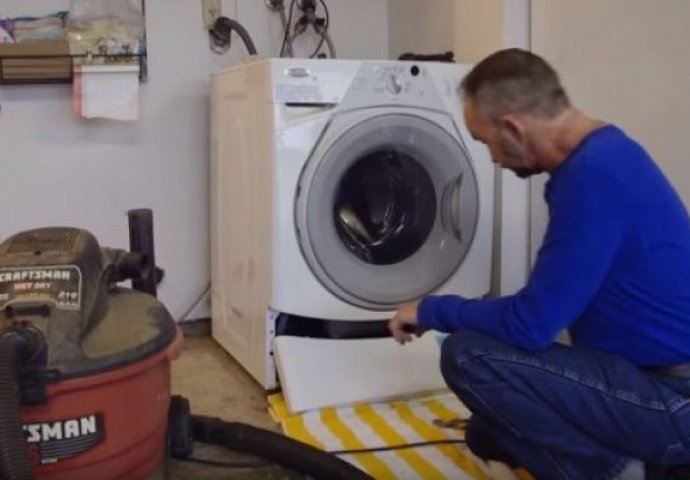 NAZVALA JE MAJSTORA ZBOG POKVARENE VEŠ MAŠINE: Njegovo otkriće će vas uistinu ostaviti bez riječi