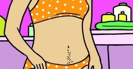 ZNATE LI ZAŠTO SE JAVLJAJU DLAKE OKO PUPKA: Evo kako ih se riješiti! 