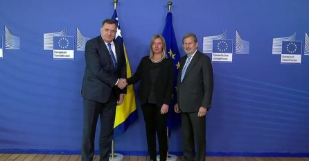 Dodik uručio Hahnu odgovore na upitnik