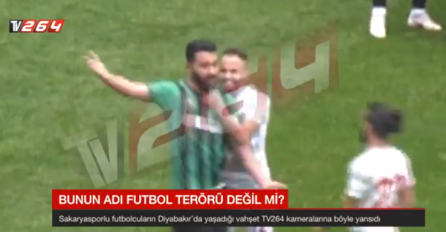 (VIDEO) UŽASNE SCENE: Turski nogometaš britvom rezao protivnike tokom utakmice!