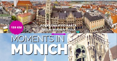 Iskoristite super cijenu povratne avio karte Tuzla-Minhen-Tuzla uz CityDeal!