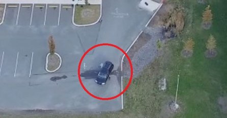 SNIMAO ŽENU DRONOM, PA SHVATIO DA GA VARA: Našla se na parkingu s njim, A NJEGOVA REAKCIJA JE HIT (VIDEO)