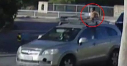 ZABORAVILA GA NA KROVU, 18 MINUTA VOZILA SINA NA AUTU: Dijete bilo samo u gaćicima (VIDEO) 