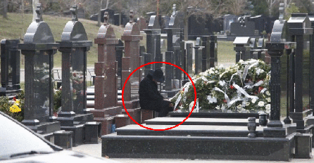 DOŠLI SU NA GROBLJE I UGLEDALI JELENU KARLEUŠU NEPOMIČNU: Kad su se približili, ZALEDILI SU SE OD PRIZORA (FOTO)