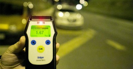 Sankcionisano 56 vozača zbog vožnje pod dejstvom alkohola