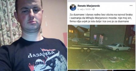 STRAH I PROVOKACIJE: Renato Marjanović, koji je napao Azrina Hodžića, obrisao sve objave s Facebooka