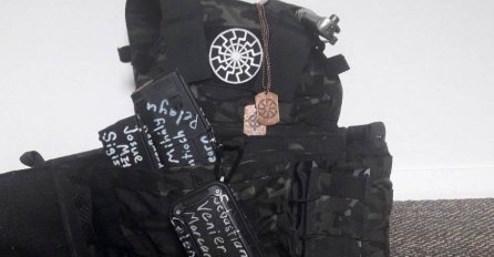 PROĆI ĆE VAS JEZA: Evo šta predstavlja simbol na opremi teroriste sa Novog Zelanda