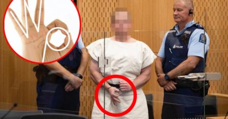 JEZIVO! Evo šta predstavlja simbol koji je terorista sa Novog Zelanda pokazivao u sudnici (FOTO)