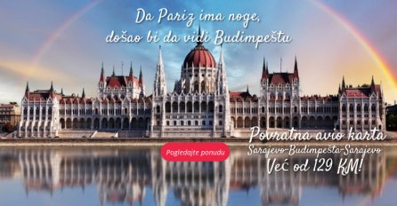  Povratna avio karta Sarajevo - Budimpešta - Sarajevo sa CityDeal-om!