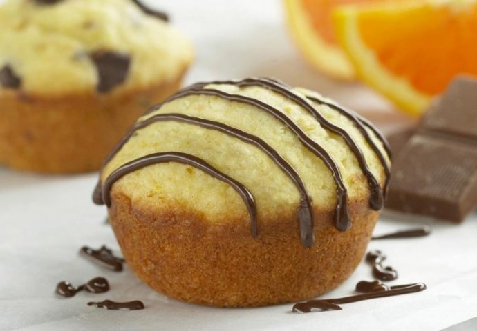 IDEALAN SLATKI PREDAH: Muffin s narandžom i čokoladom