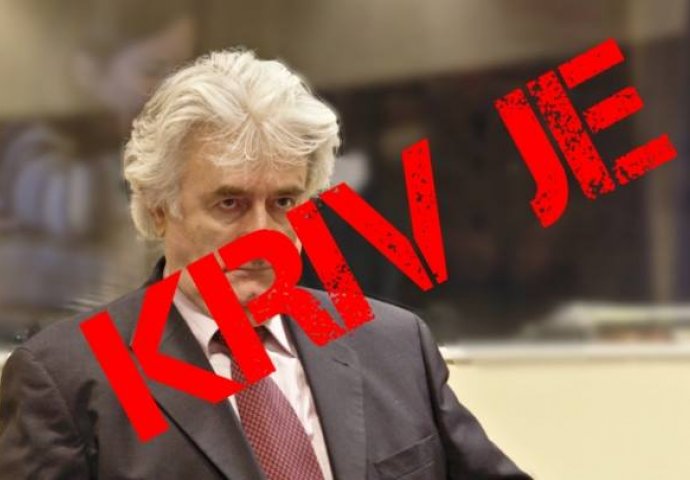 KONAČNA PRESUDA: Karadžić je osuđen na doživotni zatvor