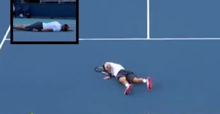 STRAVIČNA SCENA, TENISER SE SRUŠIO, OSTAO NEPOMIČAN: Pritrčali trener i protivnik da ga povrate, SUZE NISU PRESTAJALE (VIDEO)