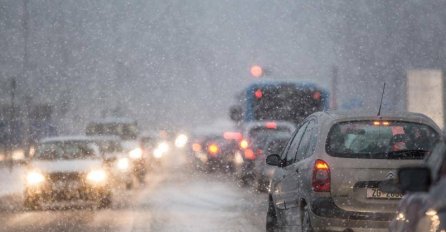 PRIPREMITE SE! Meteorolozi izdali niz upozorenja: Dolazi jaka oluja i snijeg, a sutra stižu još veći problemi