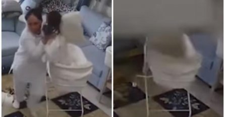DADILJA JE SAMO UTRČALA I IZVUKLA DIJETE IZ KOLICA: Sekundu kasnije u sobi je nastao HAOS 