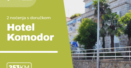 Mjesec april iskoristite za proljetnu posjetu očaravajućem Dubrovniku i luksuznom hotelu Komodor 3*