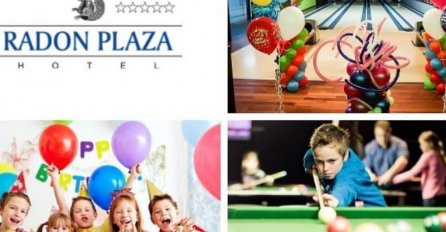 Priredite Vašim mališanima najbolju rođendansku proslavu u kuglani Hotela Radon Plaza!