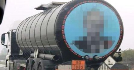 CISTERNA NAPRAVILA HAOS NA AUTOPUTU U SRBIJI: Svi su morali usporiti kada su vidjeli njen ZADNJI DIO!