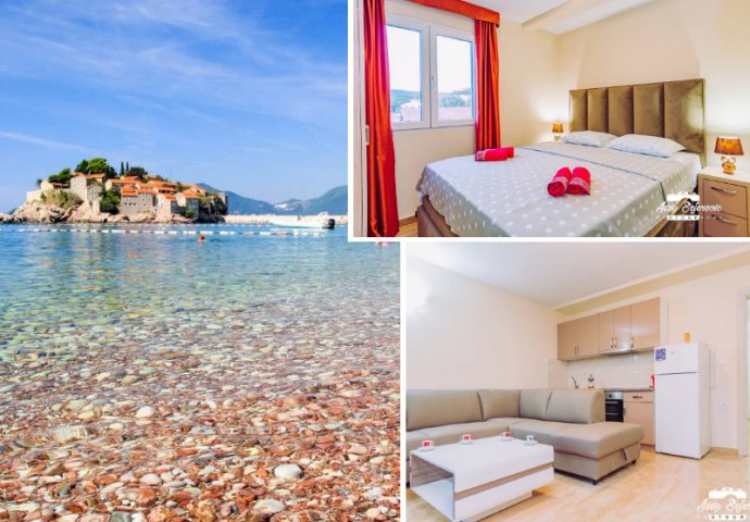 Doživite prelijepe trenutke u Budvi, na plaži Utjeha, sa smještajem u udobnim apartmanima Kalezić!