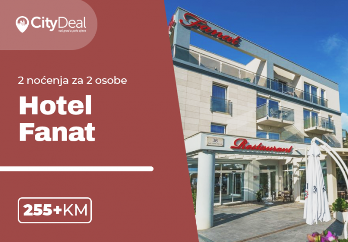 Opustite se i uživajte u elegantnom ambijentu Hotela Fanat**** u Splitu!