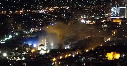 Požar u ugostiteljskom objektu Đulagin dvor na Baščaršiji 