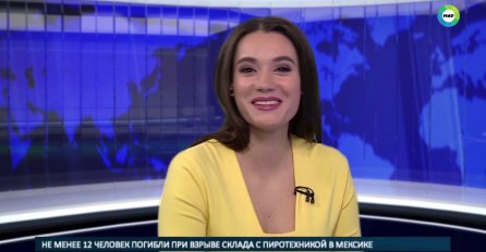 VODITELJICU USRED STUDIJA ŠOKIRAO NEPOZNATI GOST: Čitala je vijesti, a onda je uslijedio šok