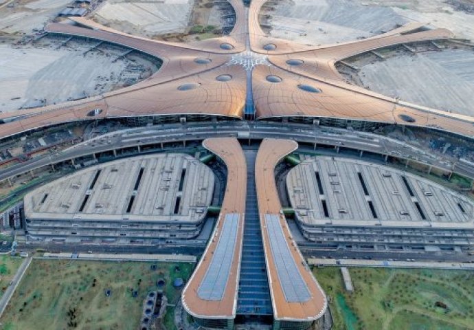 Aerodrom u Pekingu bit će najveći na svijetu nakon otvorenja u septembru  
