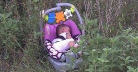 Ovo nisu roditelji, OVO SU MONSTRUMI: Ostavili bebu pored puta uz hladnokrvnu poruku! 