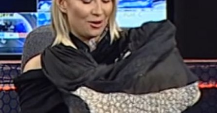 DEA U PROGRAMU UŽIVO POMJERILA POVRIJEĐENU RUKU: Voditeljica dnevnika zbog ovog prizora ZANIJEMILA! 