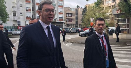 Predsjednik Srbije Aleksandar Vučić stigao u Mostar