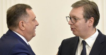 Sastanak Dodika i Vučića u Beogradu