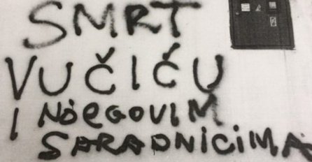 Osvanuo grafit koji poziva na ubistvo Vučića