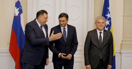 Dodik i Džaferović sa Pahorom: Proširenje EU od geopolitičkog značaja za kontinent