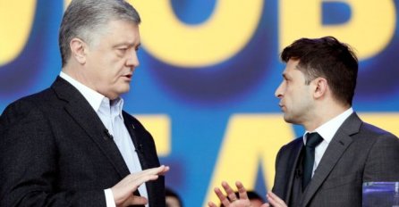 ŽESTOKA SVAĐA, SIJEVALE TEŠKE RIJEČI! Ukrajinski predsjednički kandidati vrijeđali se u debati
