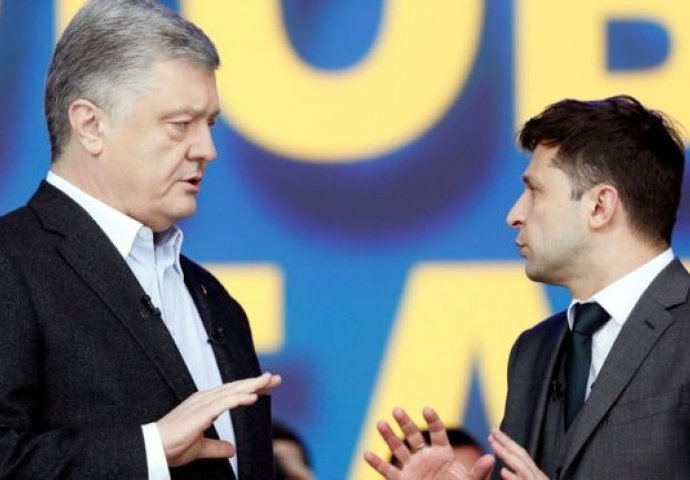 ŽESTOKA SVAĐA, SIJEVALE TEŠKE RIJEČI! Ukrajinski predsjednički kandidati vrijeđali se u debati
