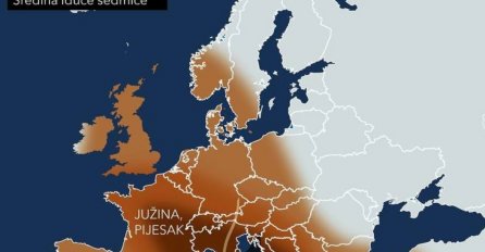 VIKEND ĆE BITI SUNČAN, ALI DOLAZI NEOČEKIVANO! Ne perite prozore i auta, dolazi saharska kiša koja nosi pijesak!