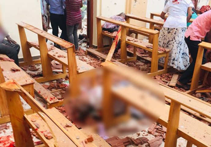 UZNEMIRUJUĆI PRIZORI: Crkva objavila zastrašujuće fotografije nakon bombaškog napada (FOTO)