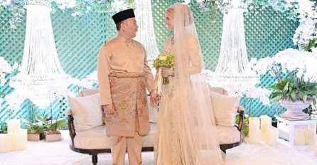 LUKSUZ NA SVAKOM KORAKU! Vjenčanje princa Malezije privuklo veliku pažnju, došlo više stotina zvanica, a supruga je "obična" profesorica