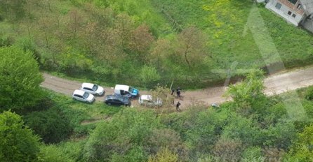 Fotografije iz helikoptera sa mjesta tragičnog ubijstva banjalučkog biznismena: SUPRUGA U SUZAMA STIGLA NA MJESTO GDJE JE STRADAO SLAVIŠA KRUNIĆ