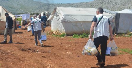 Humanitarni konvoj iz BiH dopremio pomoć sirijskim izbjeglicama