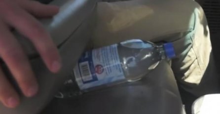 OPREZ, NIKAKO NE STAVLJAJTE FLAŠICU S VODOM NA SJEDIŠTE AUTOMOBILA: Ovaj SNIMAK ostaviće vas bez teksta!