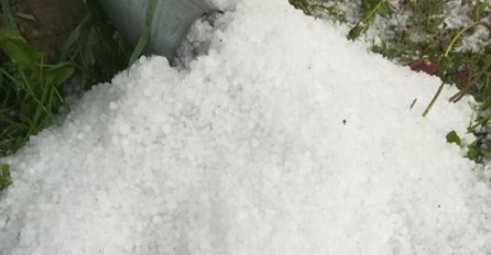 VREMENSKE NEPRILIKE U VEĆEM DIJELU BIH: Banja Luku pogodio snažan grad