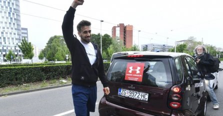 NEOBIČAN POTEZ: Momak iz Zagreba oborio Ginesov rekord, vukao TAXI čak 85 kilometara! 