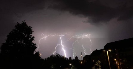 IZDATO UPOZORENJE ZA CIJELU ZEMLJU:  Zbog kiše i grmljavine na snazi žuti alaram, a najgore tek dolazi