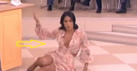 OVO SRBIJA JOŠ NIJE VIDJELA: Manekenka u štiklama i suknji radila ovo USRED EMISIJE, PUBLIKA ZANIJEMILA (VIDEO)