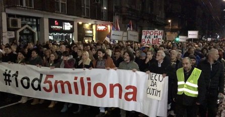 Protest "Jedan od pet miliona" u glavnom gradu Srbije: Opozicija postavila šator