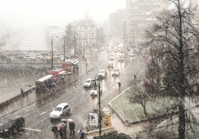 Vremenska prognoza: Širom države padavine, moguć snijeg