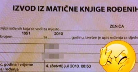 OVO SAMO NA BALKANU IMA: Kada je otac UGLEDAO RODNI LIST KĆERKE, nije mogao sebi doći od šoka! (FOTO)