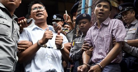 Dvojica novinara agencije Reuters oslobođena iz zatvora u Mijanmaru