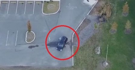 SNIMAO ŽENU DRONOM, PA SHVATIO DA GA VARA: Našla se na parkingu s njim, A NJEGOVA REAKCIJA JE HIT (VIDEO)