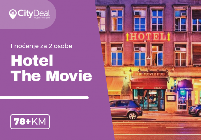 Smjestite se u modernom tematskom hotelu The Movie i uživajte u predivnom Zagrebu!